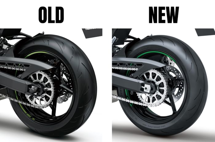 Kawasaki Z900 old vs new: more features and new style